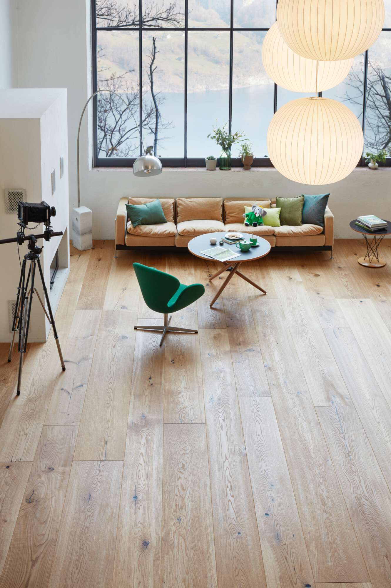 Parkett Bauwerk Unicopark Eiche Mandorla 46 geölt Handcrafted – 2