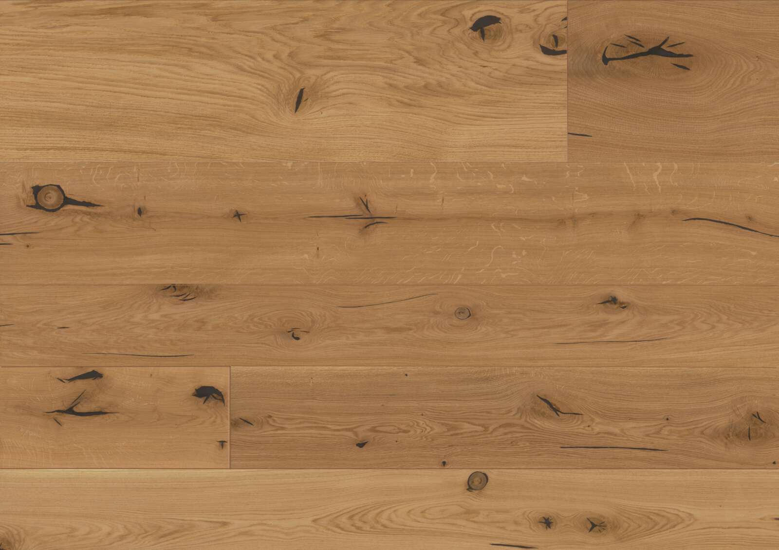 Parkett Bauwerk Unicopark Eiche Mandorla 46 geölt Handcrafted