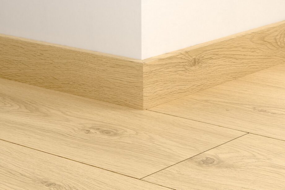 Sockelleiste Quick-Step Desert Greige Oak für Laminat, MDF, 12x58x2400 mm