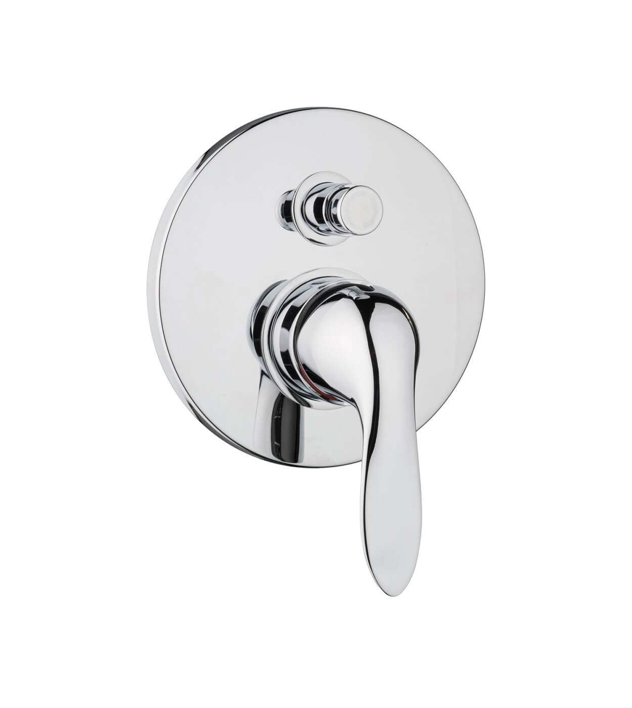 Unterputz-Duscharmatur Emmevi Neco 91019, 2 Abgänge, Druckknopf