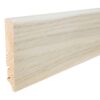 Sockelleiste Eiche furniert Gentle weiß lackiert 16×90 mm