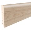 Sockelleiste Eiche furniert Harmony weiß lackiert 16×90 mm