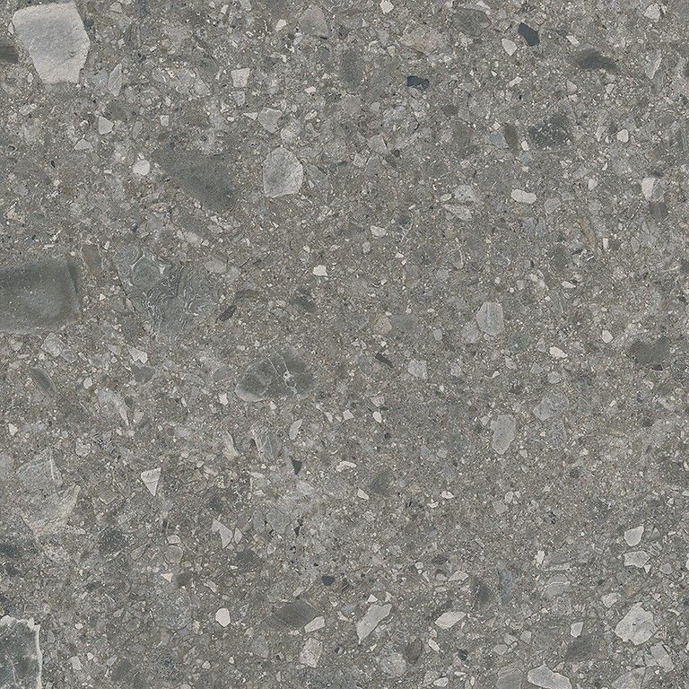 Feinsteinzeug Terrassenplatte in Terrazzo-Optik Terrazzo Stone Grey, 59,3x59,3 cm, 20 mm, matt, rutschhemmend R11 – 2