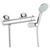 Thermostat-Duscharmatur Emmevi Ambra 9402, Chrom, Armatur + Brauseset Thermostat-Duscharmatur Emmevi Ambra 9402 – 2
