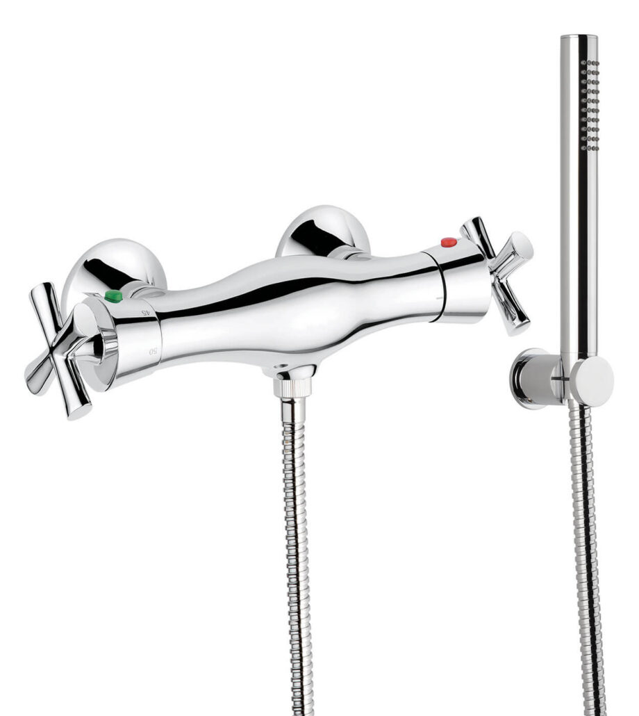Thermostat-Duscharmatur Emmevi Spirit New 31300, Chrom, Armatur + Brauseset Thermostat-Duscharmatur Emmevi Spirit New 31300 – 2