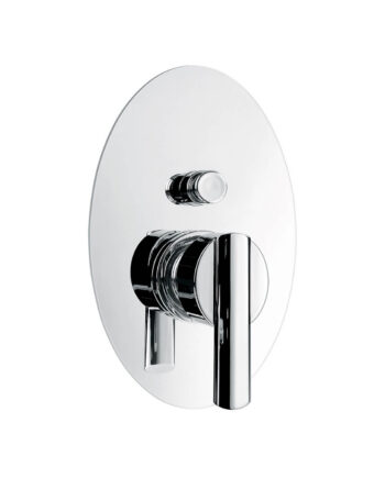 Unterputz-Duscharmatur Emmevi Elly 41019, 2 Abgänge, Druckknopf
