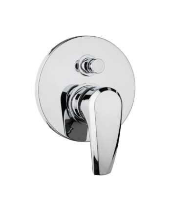 Unterputz-Duscharmatur Emmevi Kalì 75019, 2 Abgänge, Druckknopf