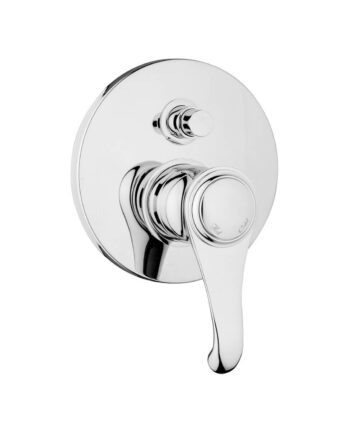 Unterputz-Duscharmatur Emmevi Tiffany 6019, 2 Abgänge, Druckknopf