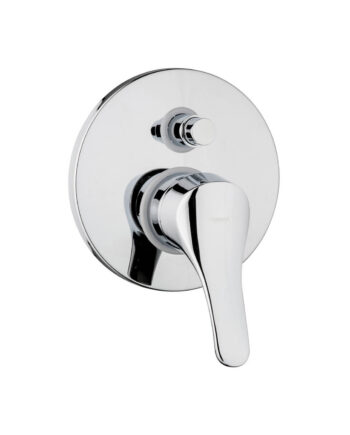Unterputz-Duscharmatur Emmevi Zeus 3019Z, 2 Abgänge, Druckknopf