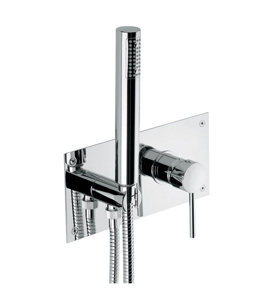 Unterputz-Duschset Emmevi Piper 45052, Chrom Unterputz-Duschset Emmevi Piper 45052