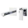 Unterputz-Waschtischarmatur Emmevi Gea 26155, Einzelrosetten, Chrom, Geschlossener Hebel Unterputz-Waschtischarmatur Emmevi Gea 26155, Einzelrosetten – 2