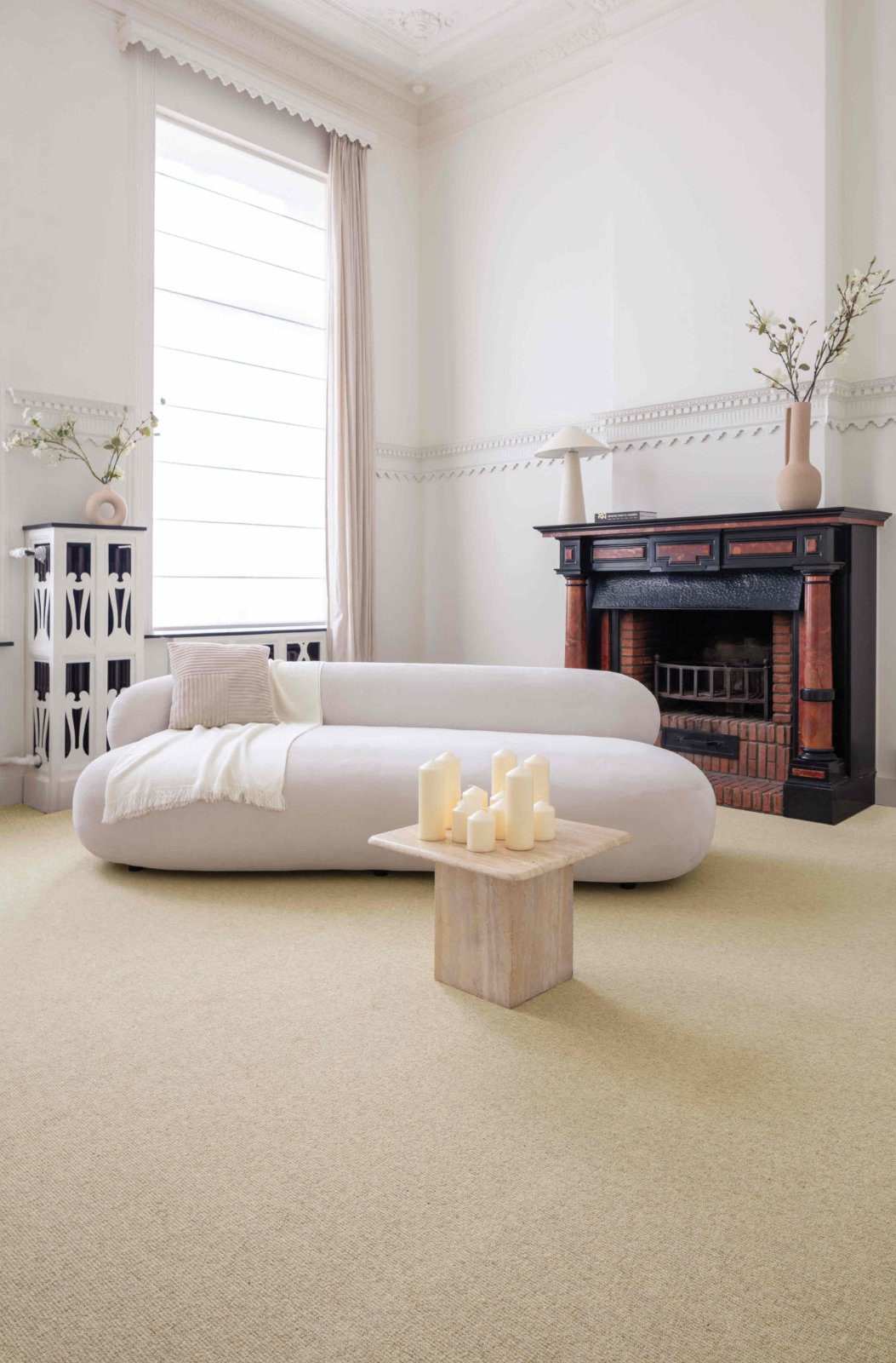Wollteppichboden Creatuft Cadiz 35 Silver Grey – 2