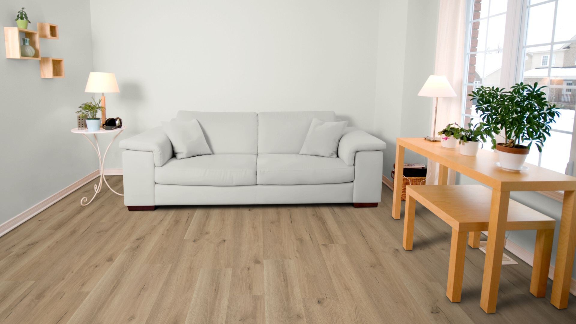 SPC Klick-Vinylboden Traffic Artemis 6,5 mm mit integrierter Trittschalldämmung – 6
