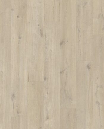 Vinylboden zum Kleben QUICK STEP, Pulse Glue Plus, Cotton oak beige, Eiche, gefast