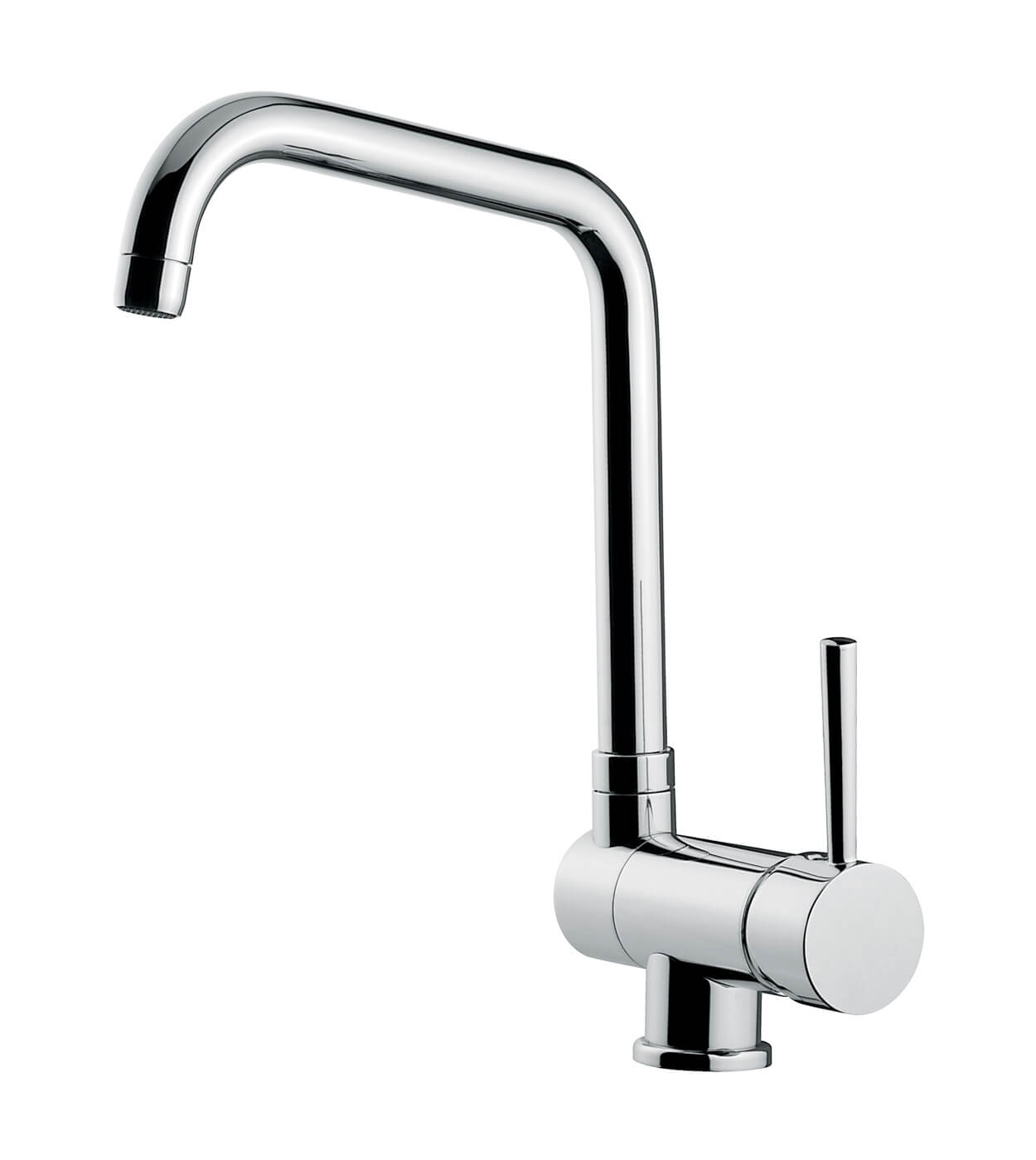 Vorfenster-Küchenarmatur Emmevi Eden 71335 mit abklappbarem Auslauf