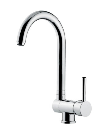 Vorfenster-Küchenarmatur Emmevi Piper 45335 mit abklappbarem Auslauf