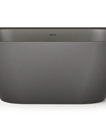 Vorwand-Badewanne PAA DECO WALL 166x81 cm, Graphite schwarz