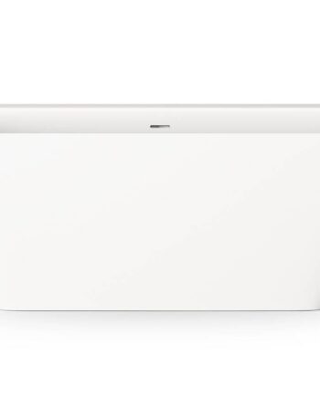 Vorwand-Badewanne PAA QUADRO WALL 160,5x76 cm, Silkstone