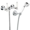 Wand-Duscharmatur Emmevi Decò Ceramic 121002, Chrom, Armatur + Brauseset Wand-Duscharmatur Emmevi Decò Ceramic 121002 – 2