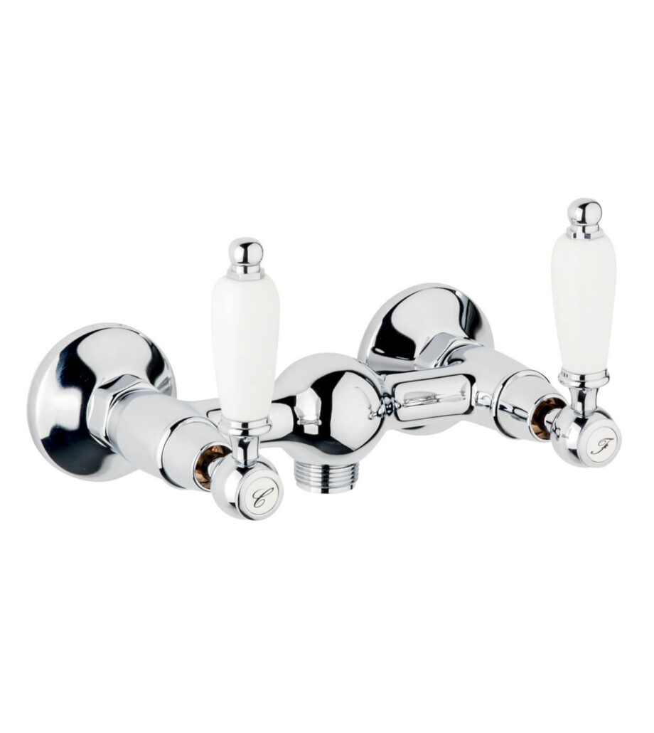 Wand-Duscharmatur Emmevi Decò Ceramic 121002, Chrom, Nur Armatur Wand-Duscharmatur Emmevi Decò Ceramic 121002