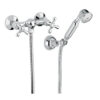 Wand-Duscharmatur Emmevi Decò Classic 12002, Chrom, Armatur + Brauseset Wand-Duscharmatur Emmevi Decò Classic 12002 – 2