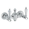 Wand-Duscharmatur Emmevi The One Atena 98002, Chrom, Mit klarem Kristall, Nur Armatur Wand-Duscharmatur Emmevi The One Atena 98002 – 3