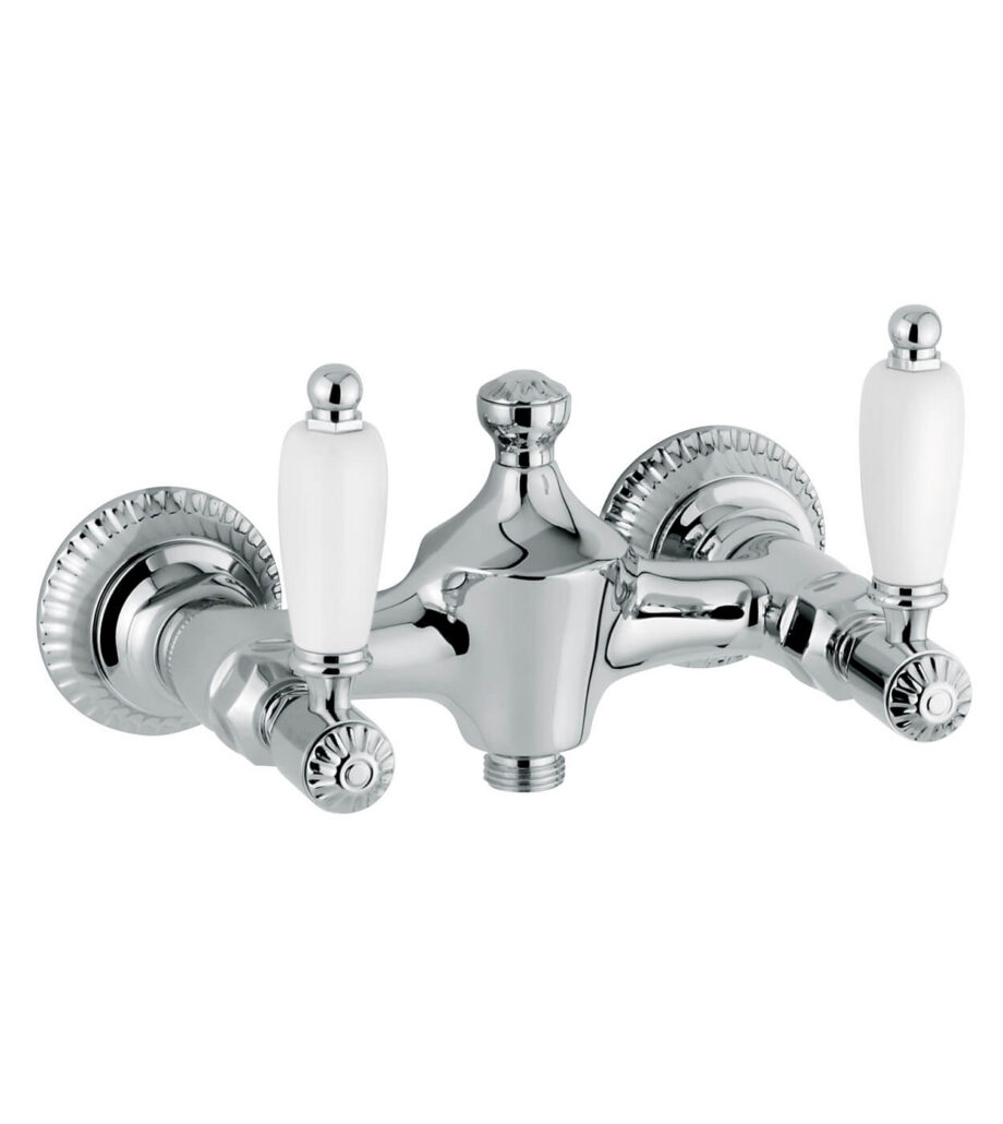 Wand-Duscharmatur Emmevi The One Atena 98002, Chrom, Ohne Kristall, Nur Armatur Wand-Duscharmatur Emmevi The One Atena 98002