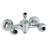 Wand-Duscharmatur Emmevi The One Cloe 98002, Chrom, Mit schwarzem Kristall, Nur Armatur Wand-Duscharmatur Emmevi The One Cloe 98002 – 5
