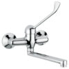 Wand-Küchenarmatur Emmevi Giglio 8005, Chrom, Langer Hebel Wand-Küchenarmatur Emmevi Giglio 8005