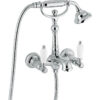 Wand-Wannenarmatur Emmevi The One Atena 98011, Chrom, Ohne Kristall Wand-Wannenarmatur Emmevi The One Atena 98011