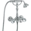 Wand-Wannenarmatur Emmevi The One Leda 98011, Chrom, Mit klarem Kristall Wand-Wannenarmatur Emmevi The One Leda 98011 – 2