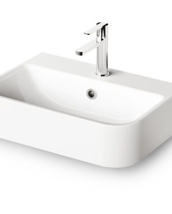 Wandwaschbecken PAA SAMBA 55, 54,5x37,5 cm, Mineralguss