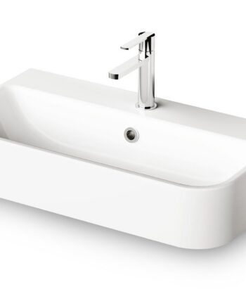 Wandwaschbecken PAA SAMBA 70, 69,5x37,5 cm, Mineralguss