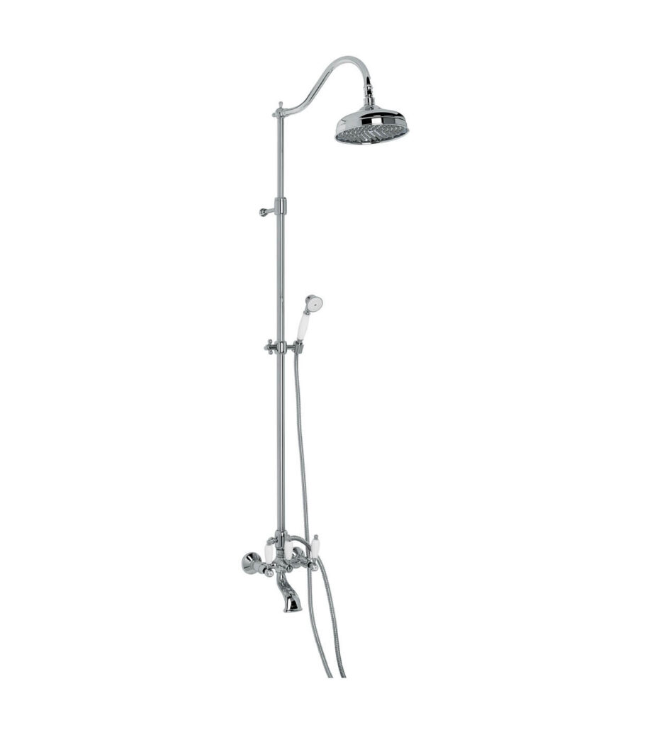 Wannen-Duschsystem mit Armatur Emmevi Decò Ceramic 12161118, Chrom Wannen-Duschsystem mit Armatur Emmevi Decò Ceramic 12161118