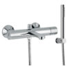 Wannenarmatur Emmevi Ade 78001, Chrom, Standardhebel, Armatur + Brauseset Wannenarmatur Emmevi Ade 78001 – 2