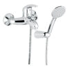 Wannenarmatur Emmevi Anubis 7031, Chrom, Armatur + Brauseset Wannenarmatur Emmevi Anubis 7031 – 2