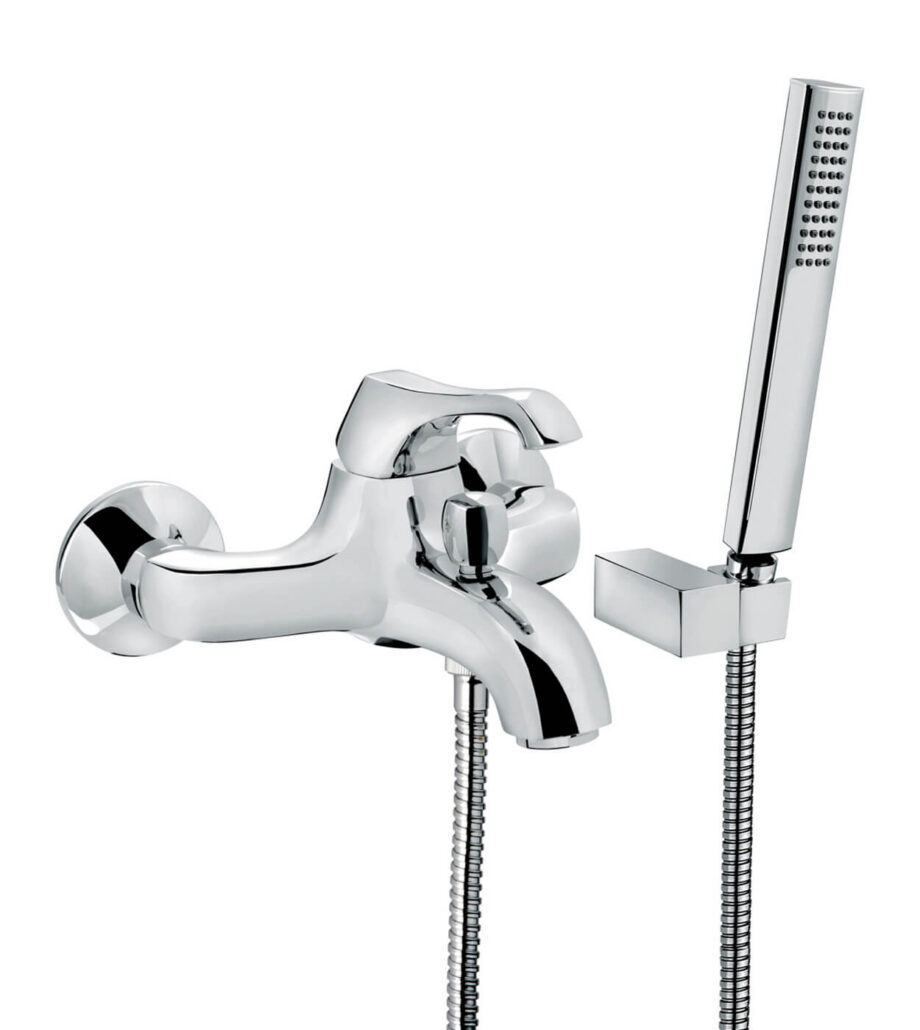 Wannenarmatur Emmevi Ares 76001, Chrom, Armatur + Brauseset Wannenarmatur Emmevi Ares 76001 – 2