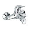 Wannenarmatur Emmevi Duka 44001, Chrom, Nur Armatur Wannenarmatur Emmevi Duka 44001