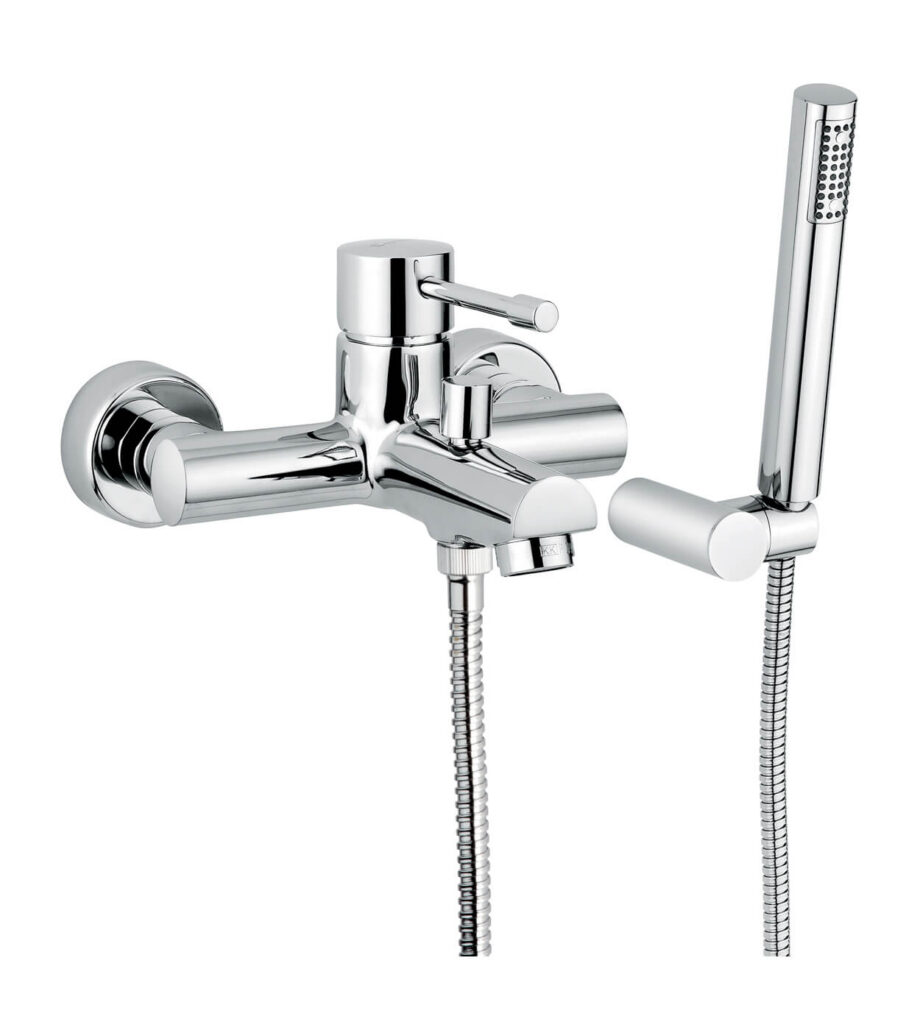 Wannenarmatur Emmevi Eden 71001, Chrom, Armatur + Brauseset Wannenarmatur Emmevi Eden 71001 – 2