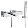 Wannenarmatur Emmevi Gea 26001, Chrom, Hebel ohne Stiel, Armatur + Brauseset Wannenarmatur Emmevi Gea 26001 – 2