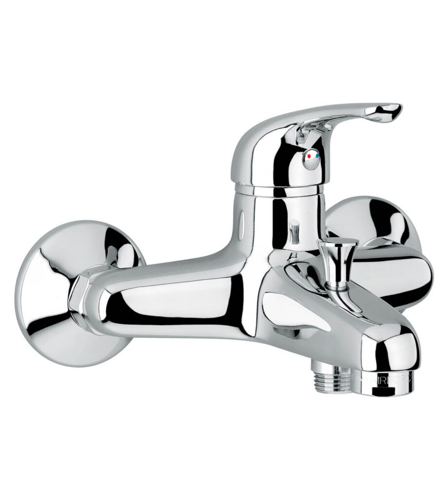 Wannenarmatur Emmevi Giglio 8001, Chrom, Nur Armatur Wannenarmatur Emmevi Giglio 8001