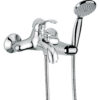 Wannenarmatur Emmevi Melody 11001, Chrom, Armatur + Brauseset Wannenarmatur Emmevi Melody 11001 – 2