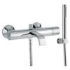 Wannenarmatur Emmevi Minù 83001, Chrom, Standardhebel, Armatur + Brauseset Wannenarmatur Emmevi Minù 83001 – 2