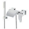 Wannenarmatur Emmevi Niagara 74001, Chrom, Armatur + Brauseset Wannenarmatur Emmevi Niagara 74001 – 2