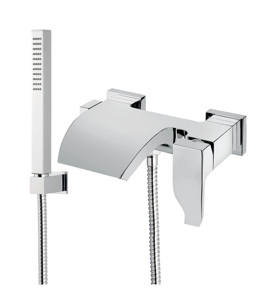 Wannenarmatur Emmevi Niagara 74001, Chrom, Armatur + Brauseset Wannenarmatur Emmevi Niagara 74001 – 2
