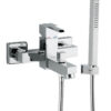 Wannenarmatur Emmevi Sicily 38001, Chrom, Armatur + Brauseset Wannenarmatur Emmevi Sicily 38001 – 2
