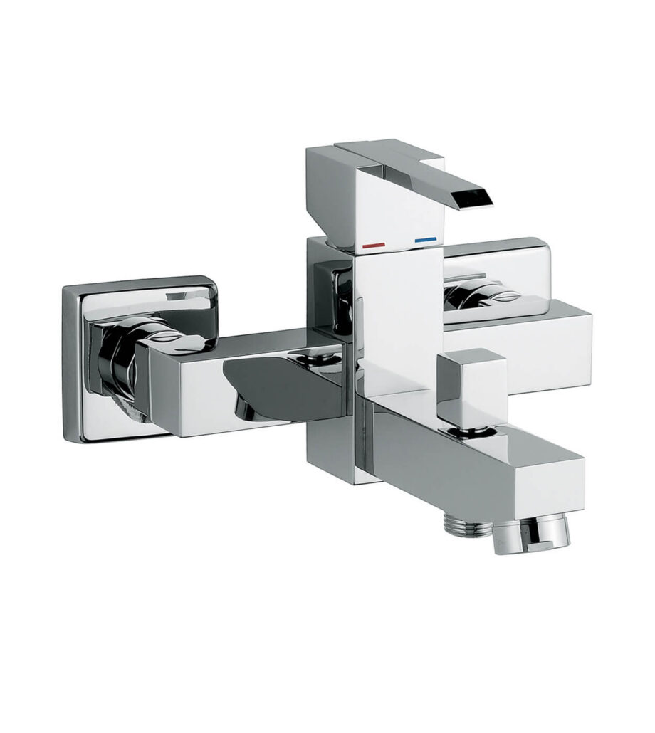Wannenarmatur Emmevi Sicily 38001, Chrom, Nur Armatur Wannenarmatur Emmevi Sicily 38001