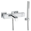 Wannenarmatur Emmevi Siris 47001, Chrom, Hebel ohne Stiel, Armatur + Brauseset Wannenarmatur Emmevi Siris 47001 – 2