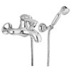 Wannenarmatur Emmevi Tiffany 6001, Chrom, Armatur + Brauseset Wannenarmatur Emmevi Tiffany 6001 – 2
