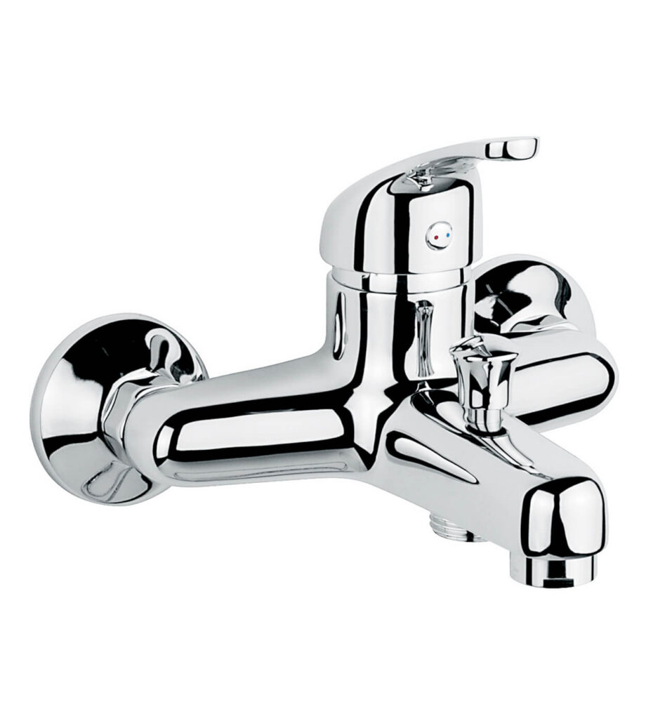Wannenarmatur Emmevi Winny 95001, Chrom, Nur Armatur Wannenarmatur Emmevi Winny 95001